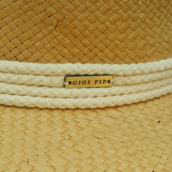 Gigi Pip Bre Pork Pie Straw Hat - Picture 4 of 7